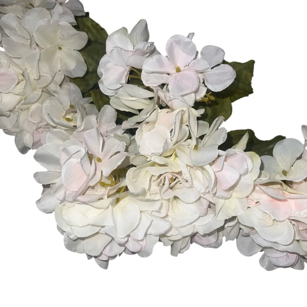 NWT Ashland White Peony & Hydrangea Bush Bundle Faux Floral Stems Wedding Bridal